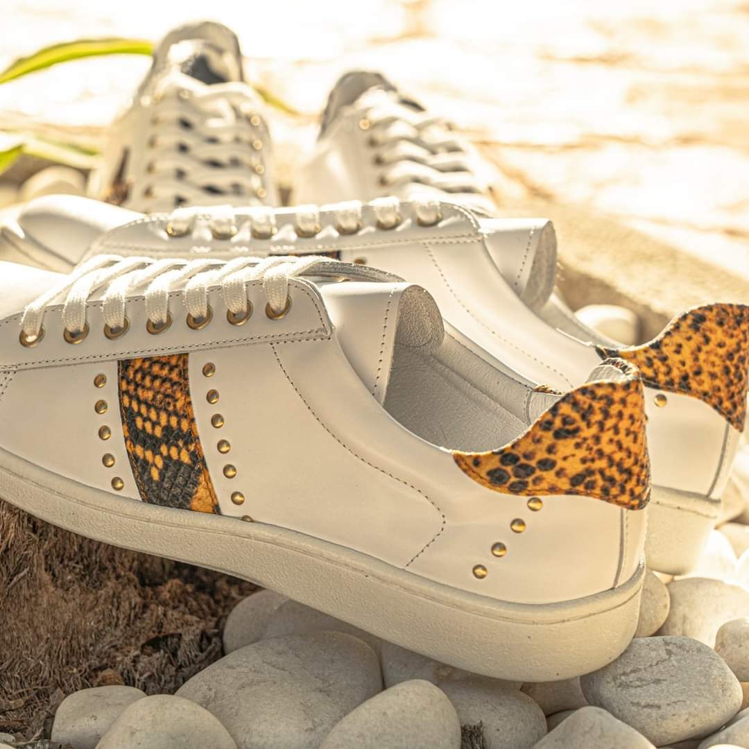 Sneakers Tierra Gold Leather Edition 