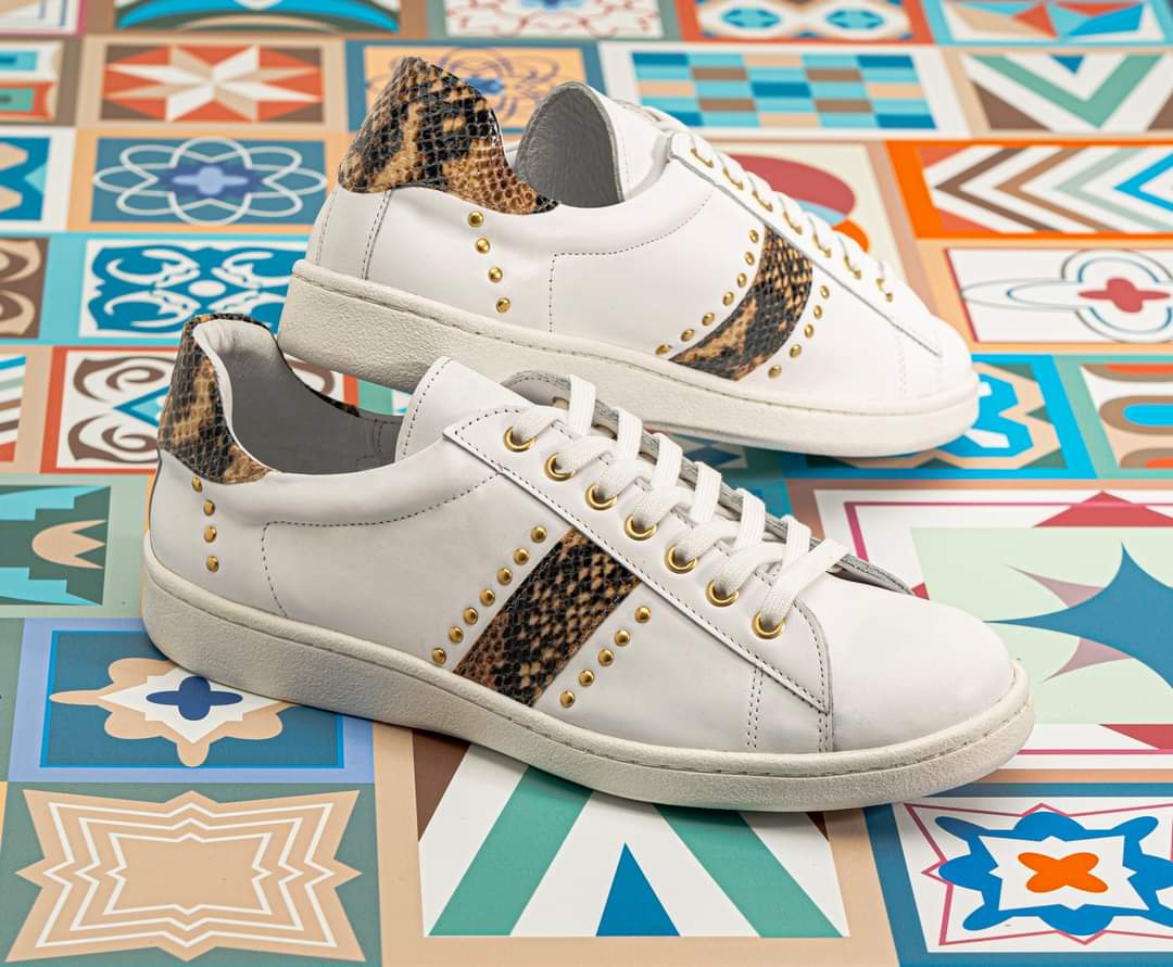 Sneakers Tierra Gold Leather Edition 