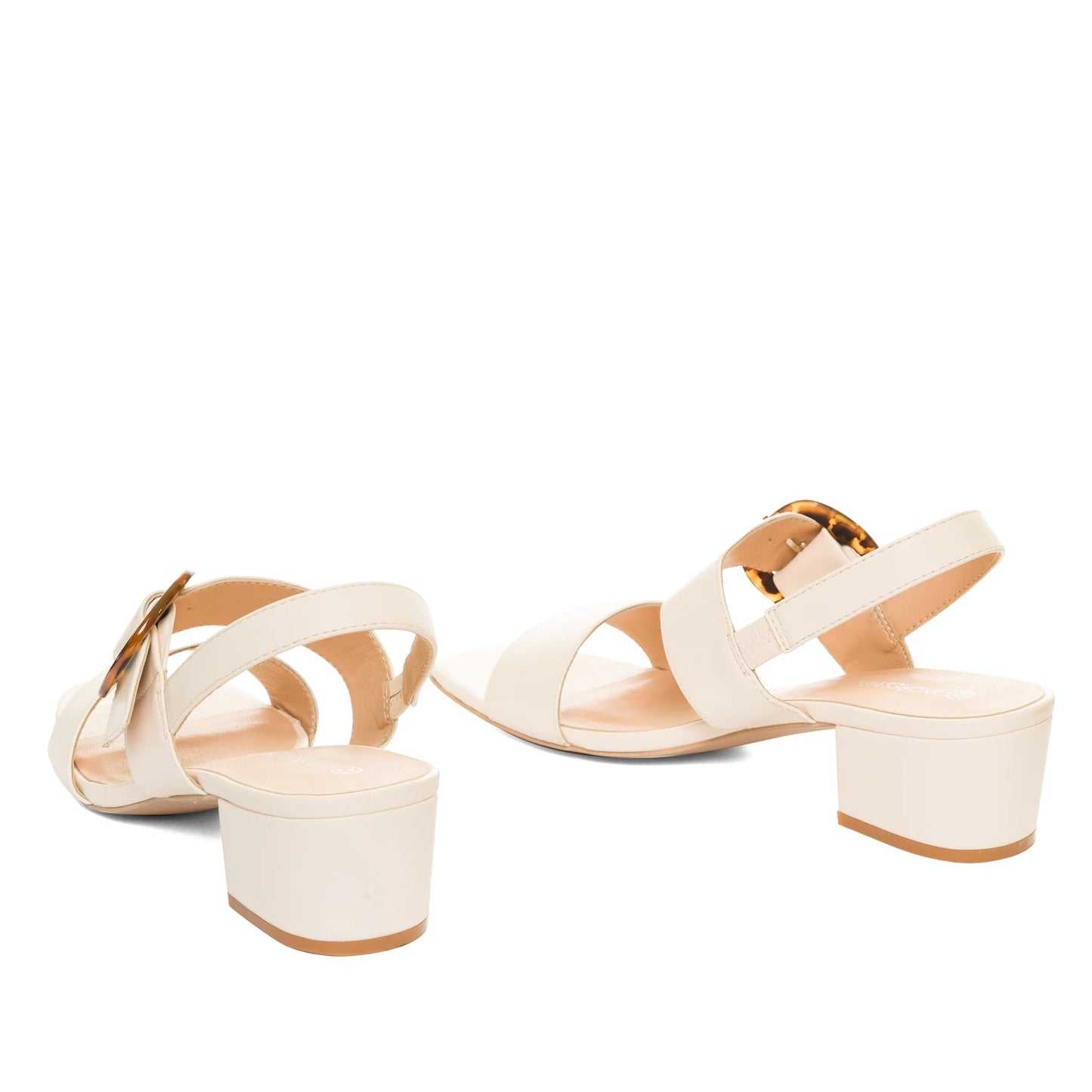 Madonna sandal med klack